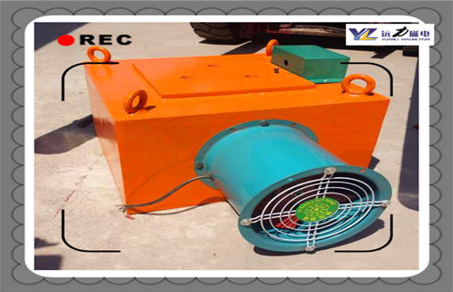 風(fēng)冷電磁除鐵器，遼寧RCDA-14風(fēng)冷式電磁除鐵器廠家_選型_遼寧RCDA-14風(fēng)冷式電磁除鐵器廠家工作原理_價格 