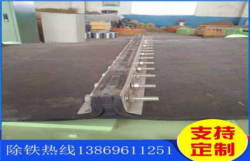 永磁除鐵器，青海永磁除鐵器距離皮帶高度_參數(shù)_內(nèi)部磁塊安裝方法_青海永磁除鐵器距離皮帶高度規(guī)格型號價格 