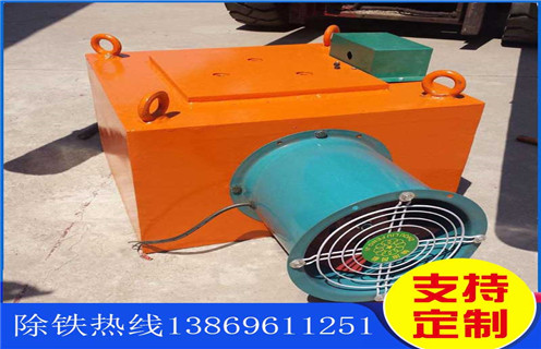 崗冷電磁除鐵器，重慶風冷帶式電磁除鐵器_選型_重慶風冷帶式電磁除鐵器工作原理_價格