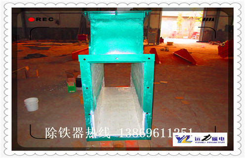 管道除鐵器，臨朐管道除鐵器工作原理_遠(yuǎn)力臨朐管道除鐵器工作原理應(yīng)用安裝示意圖型12000高斯_可定制工作原理