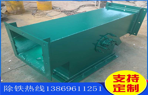 管道式粉料永磁除鐵器，河南管道式粉料永磁除鐵器_河南管道式粉料永磁除鐵器的優(yōu)缺點(diǎn)安裝示意圖型12000高斯_工作原理 